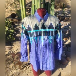Vintage 1980s Western Roper Shirt